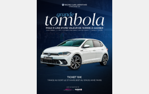Grande tombola du Racing Club Labarthais !
