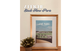 AFFICHE STADE AIMÉ PARIS