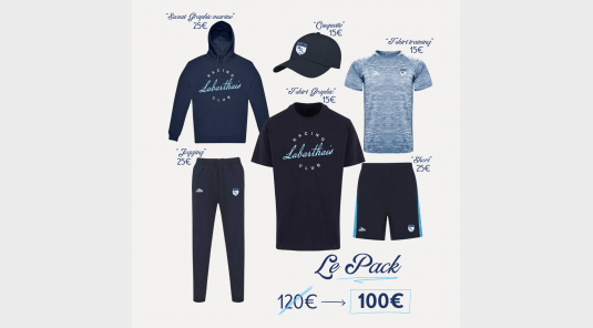 Pack essentiel adulte Marine